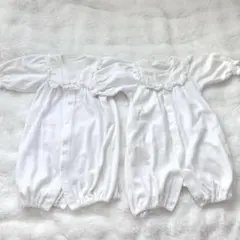 セレモニードレス　ロンパース　60 ベビー　新生児　お宮参り