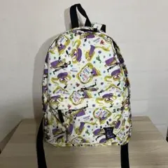 【美品】ラプンツェル リュック 総柄 ディズニー パスカル フリン・ライダー