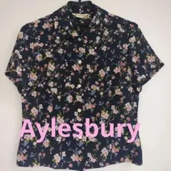 Aylesbury アリスバーリー　ブラウス ネイビー 花柄ロマンティックマダムのサムネイル