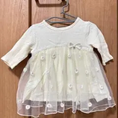 petit main 花柄チュニック 80サイズ