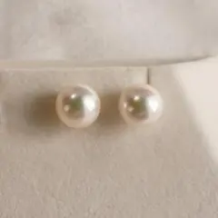 K18/テリ最強】TASAKI タサキ ピアス 1粒パール 5mm-5.5mm - メルカリ