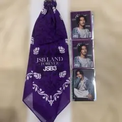 JSBLAND FOREVER 小林直己 バンダナキーチェーン フォトカ セット