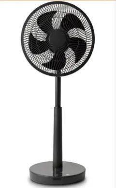 ドウシシャ ブラウン扇風機 リモコン付き - メルカリ