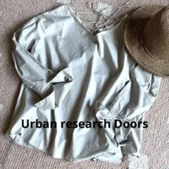 Urban research Doors /ライトグリーン 長袖シャツ/フリー