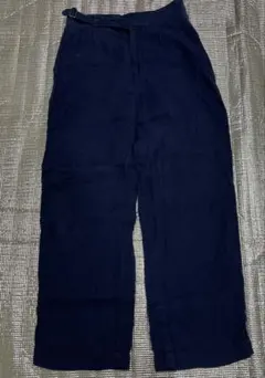 イネスリネン麻100%パンツ