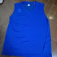ヒュンメル 青 ノースリーブシャツのサムネイル