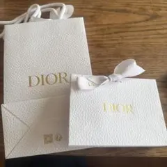 Dior ホワイト 袋 リボン付き