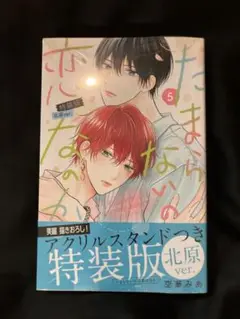 たまらないのは恋なのか 特装版 5巻 北原ver. アクリルスタンド付き☆