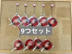 SnowMan ON ミニうちわ キーホルダー ストラップ