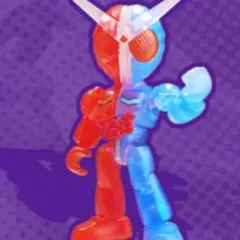 Blokees 未組立 仮面ライダーW ヒートトリガー クリア