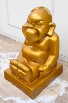 【特大・希少】60cm ビリケン 幸運の神様 縁起物 開運 風水 商売繁盛のサムネイル