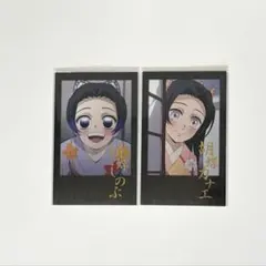 鬼滅の刃 ufotableダイニング お楽しみくじ 胡蝶しのぶ カナエ チェキ
