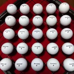 ゴルフロストボールツアーステージ白25球