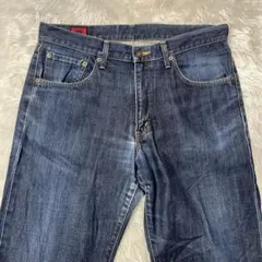 美品 EDWIN 503Z ストレートデニム W34 濃紺 フェード ジーンズ