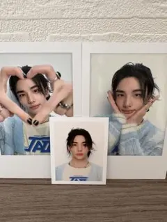 Stray Kids ペンミ ポラロイド　IDフォト　スキズ　ヒョンジン