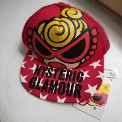 HYSTERIC GLAMOUR 　ヒステリックミニ　赤色星柄キャップ