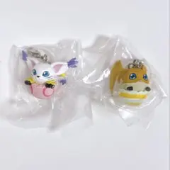 デジモンアドベンチャー めじるしアクセサリー パタモン テイルモン 2点セット