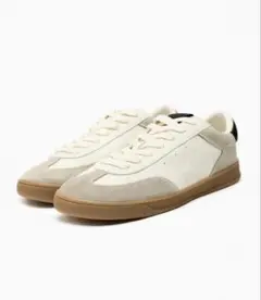 ZARA コントラストレザースニーカーのサムネイル