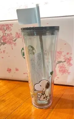 スターバックス スヌーピー コラボ　コールドカップタンブラー　箱入り　710ml