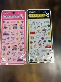 PEANUTS PUKUPUKU SEAL シール 2枚セット