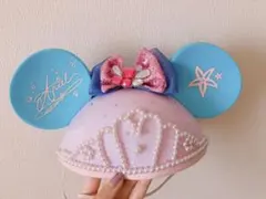 ディズニー　アリエル　イヤーハット　新品未使用