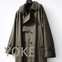 YOKE 20AW リバーシブル トレンチコート ライナー付き 定価94,600のサムネイル