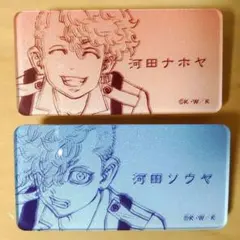 東京リベンジャーズ 原画展 スマイリーアングリー アクリルネームバッジ