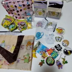 ぷよぷよ 35周年記念 グッズセット ポーチ アクリルキーホルダー