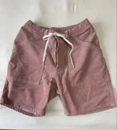 【美品】LeeメンズS/ピンク ショートパンツ/コーデュロイ