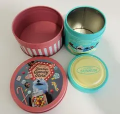 パペットスンスン クッキー缶 キャラメル缶SUNSUNCandy Store限定