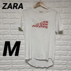 【ZARA】半袖 tシャツ USA Mサイズ