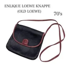 超希少 70's ENLIQUE LOEWE KNAPPE ショルダーバッグのサムネイル
