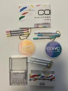 コピックミニチュアキーチェーン2 チャオ＆アクレア　　ガチャ　4個セット