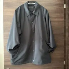 ユニクロ ナイロンコーチジャケット Lブラック