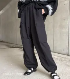 ブラック M ワークパンツ・カーゴパンツ