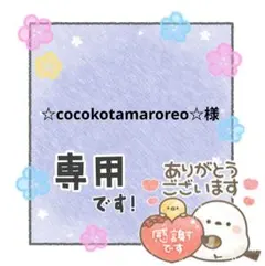 ☆cocokotamaroreo☆様 リクエスト 4点 まとめ商品
