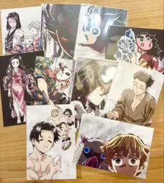鬼滅の刃　全集中展　刀鍛冶の里編　柱稽古編　幕間画ポストカードセット　10枚