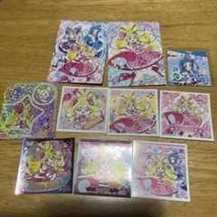キミとアイドルプリキュア　カード、シールセット
