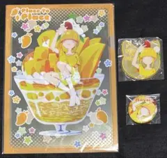 まんがタイムきらら あっちこっち 片瀬真宵 缶バッジ アクキー クリアファイル