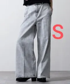 【CLEL】ヴィンテージデザイン フレアデニムパンツ