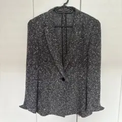 【4月末迄】MADAM JOCONDE 薄手ツイードジャケット