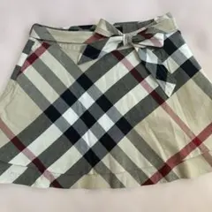 BURBERRY チェック柄スカート 120A