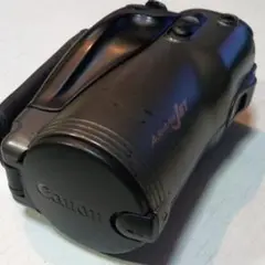 オートボーイジェット　ブラックペイント フィルムカメラ】Canon Autoboy JET 個性的なデザインのブリッジ