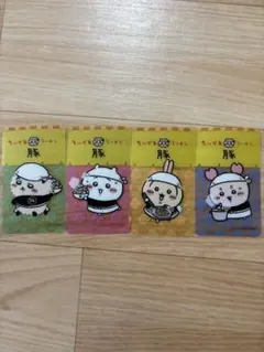 ちいかわラーメン豚 クリアカード