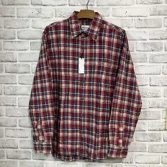 3F【新品タグ付】CONVERSE コンバース 長袖 チェック ネルシャツ Lのサムネイル