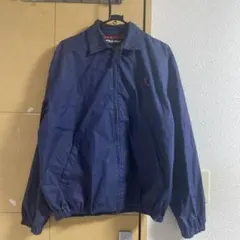 【90s】ポロゴルフ ラルフローレン スウィングトップ シールドロゴ 紺 M