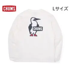 新品タグ付き　CHUMS チャムス　ブービーロゴ　ロングスリーブ Lサイズ⓪のサムネイル