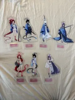 C105 ブルアカ　アスナ　パンチラアクリルスタンド　両面アクリルスタンド ブルーアーカイブ アスナ パンチラアクリルスタンド C105 翠燕 - メルカリ