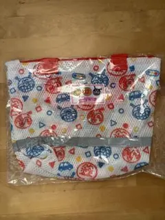 新品未使用　JA共済 アンパンマン メッシュポーチ