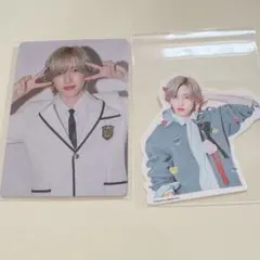 なにわ男子 HARD WORK ファミクラストア限定盤 シール トレカ 道枝駿佑